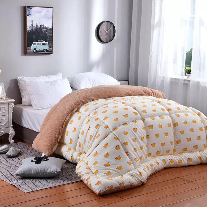 Winter Super Warm Flannel Comforter Duvet Quilt Blanket for Beds - ClubOn