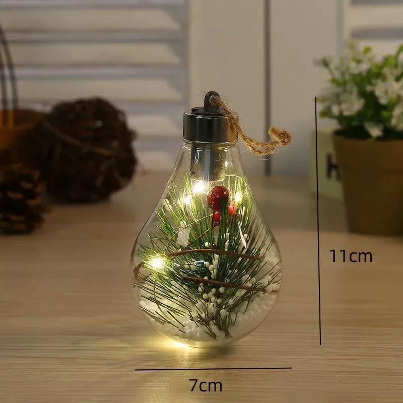 Christmas Simulation Light Bulbs – 7x11cm Holiday Decorations - ClubOn