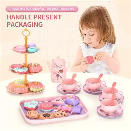 Toy Tea Set for Little Girls – Kids Tea Party Set for Girls - ClubOn
