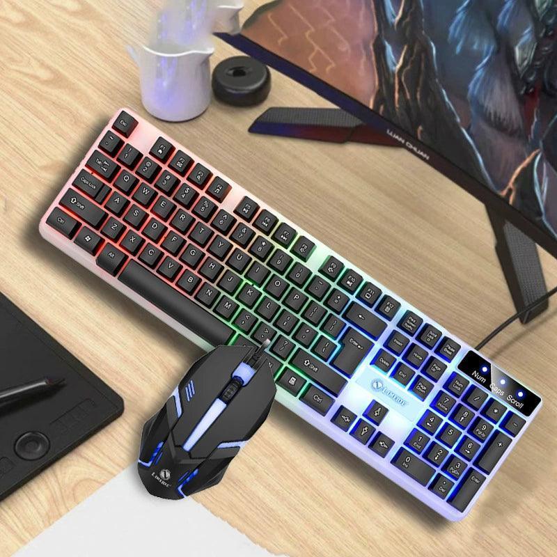 Limei GTX350 Luminous Keyboard & Mouse Set - E-Sports Ready - ClubOn