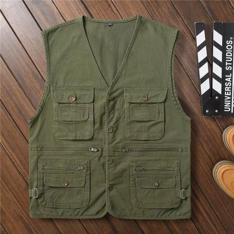 Men’s Mesh Vest Sleeveless Loose Jacket – Lightweight Casual Wear - ClubOn