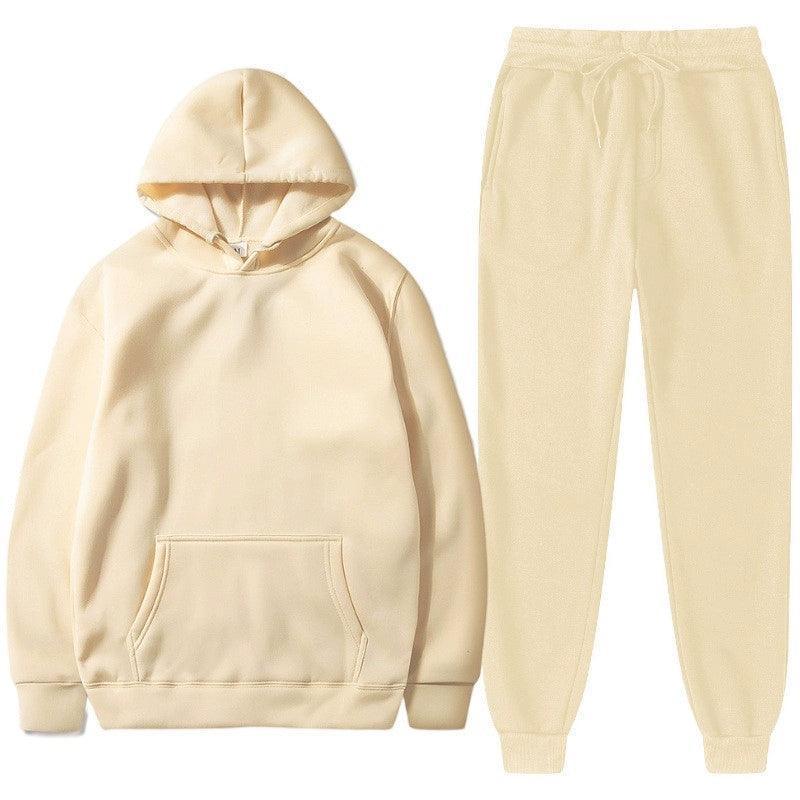 2PC Tracksuit Hoodies & Sweatpants for Men – Autumn Winter Set - ClubOn