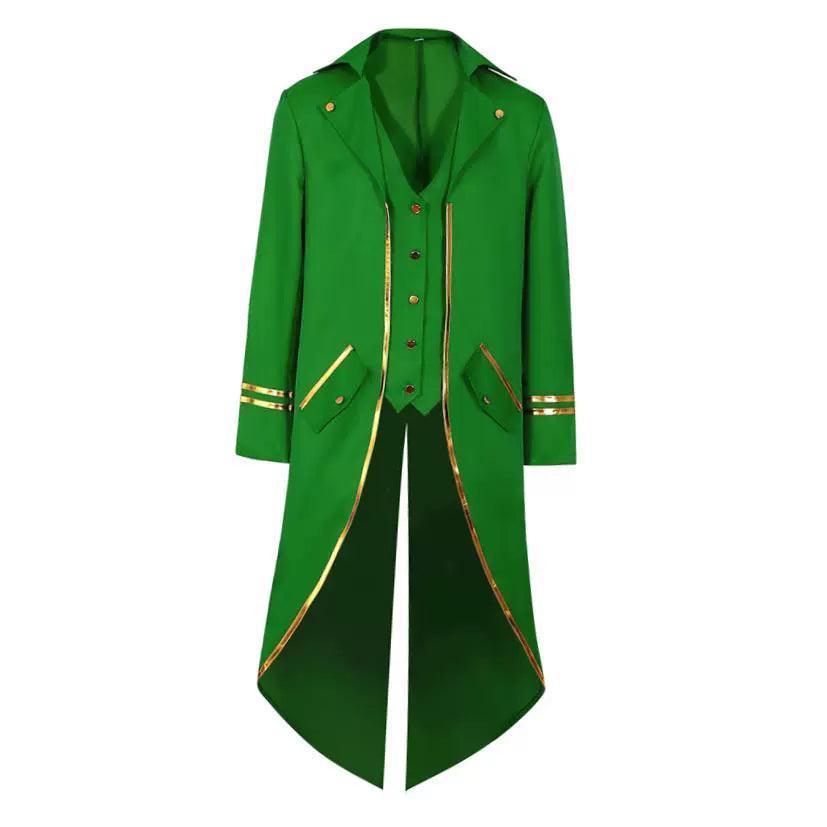 Men's Coat Carnival Stage Costume – Medieval Vintage Tuxedo - ClubOn