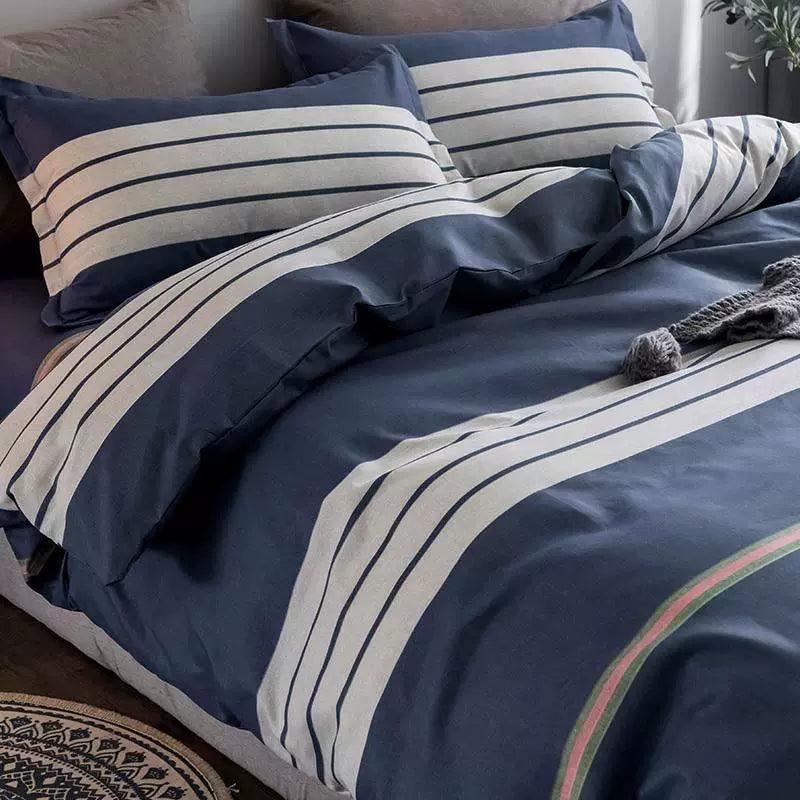 4-Piece Bedsheet Set – Flat Sheet & Bed Cover for Single/Double Beds - ClubOn
