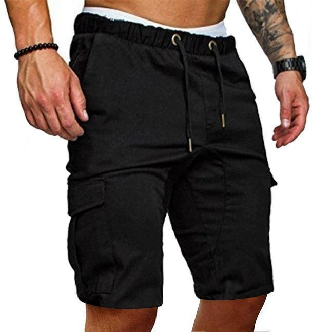 Men’s Summer Gym Shorts – Loose Grey Sports Shorts for Men - ClubOn