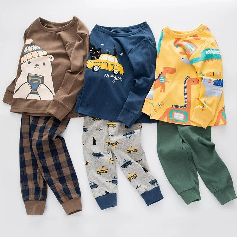 Cotton Baby Kids Pajama Sets - Boys & Girls Sleepwear - ClubOn