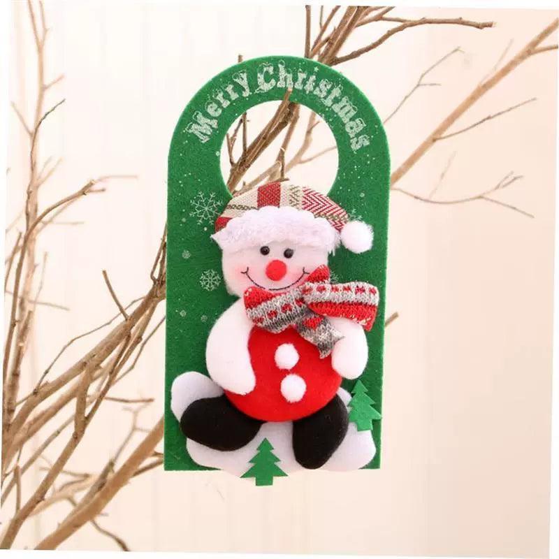 Cartoon Christmas Tree Door Hanging – Holiday Decoration - ClubOn