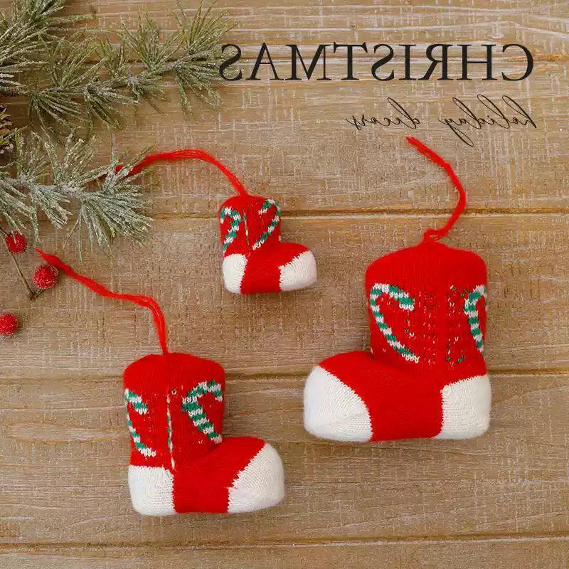 New Colorful Boot Christmas Tree Decorations – Festive Holiday Accents - ClubOn
