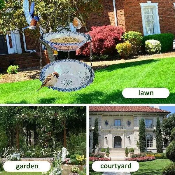 Large Outdoor Bird Baths – Clear, Durable Birdbaths for Gardens - ClubOn