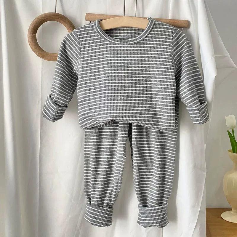 Winter Kids' Cartoon Pajama Set - Top & Pant for Boys & Girls - ClubOn