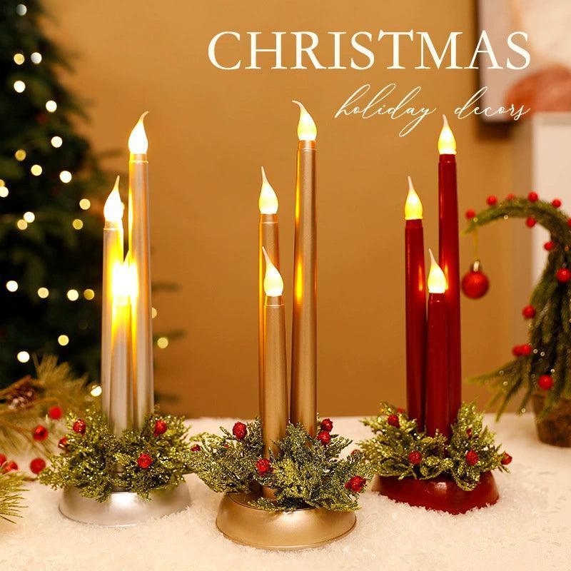 Electronic Candle Simulation – Hot Selling Christmas Props - ClubOn