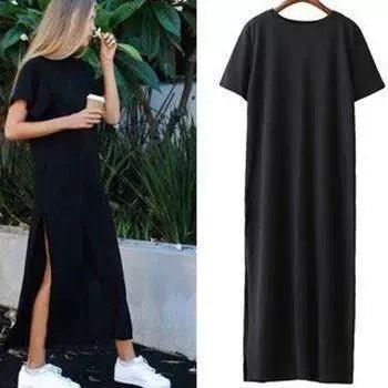 Casual Summer Maxi Long Shirt Dress for Women - ClubOn