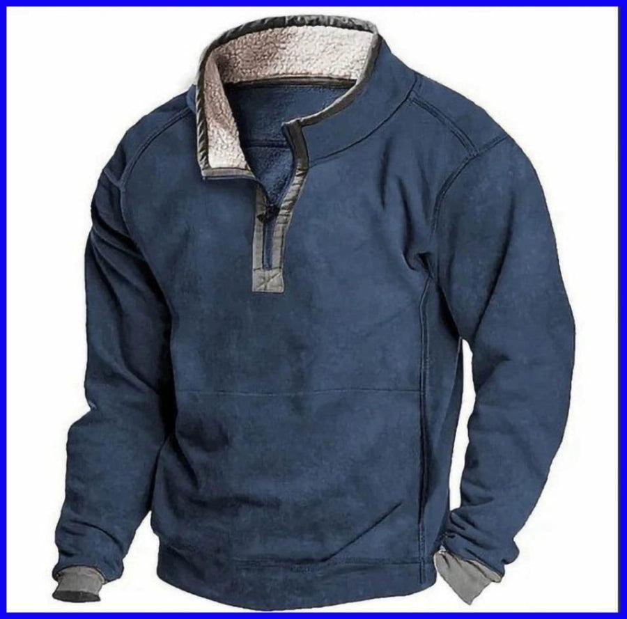 Men’s Zip-Up Hoodie – Winter Hoodie Top for Men - ClubOn