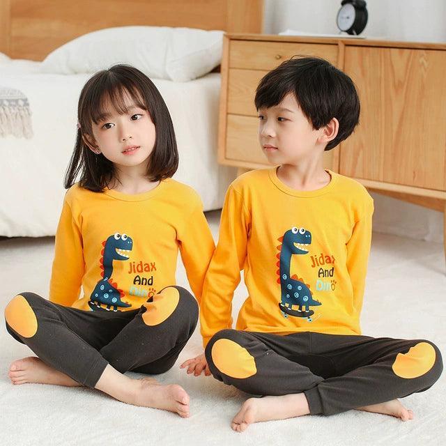 Boys' & Girls' Pajamas - Long Sleeve Sleepwear for Autumn & Winter - ClubOn
