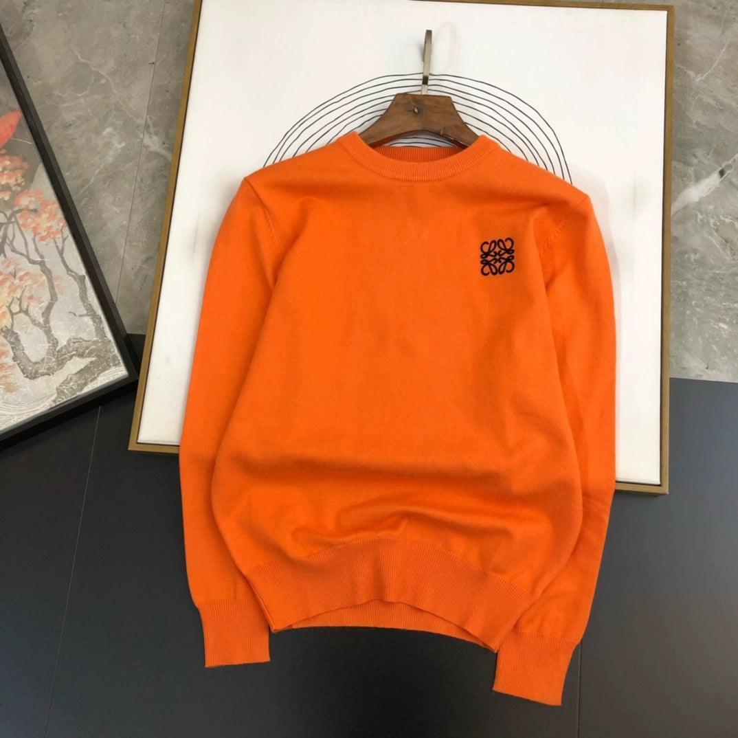 Men's Round Neck Slim Fit Sweater - Autumn & Winter Long Sleeve Pullover - ClubOn