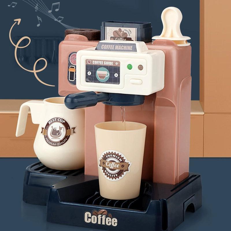 Kids Coffee Machine Toy Set – Fun Simulation Kitchen Play! - ClubOn