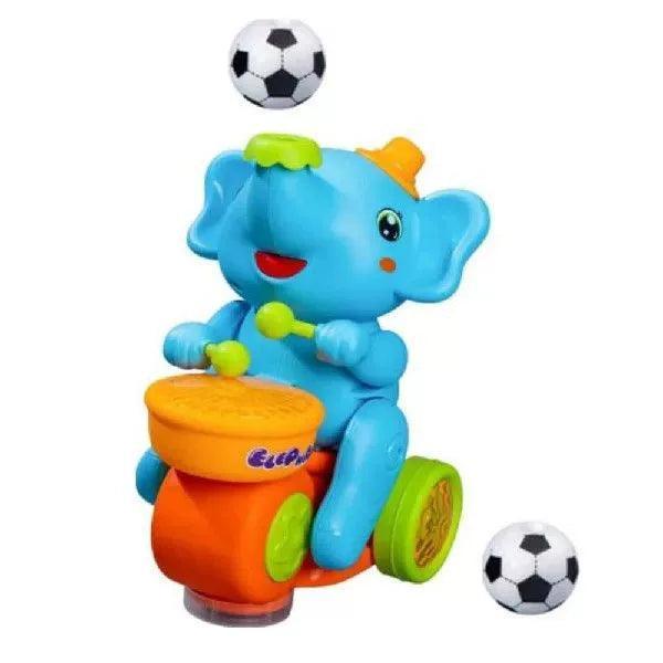 Musical Walking Elephant Toy – Light-Up Singing Toy with 2 Modes - ClubOn