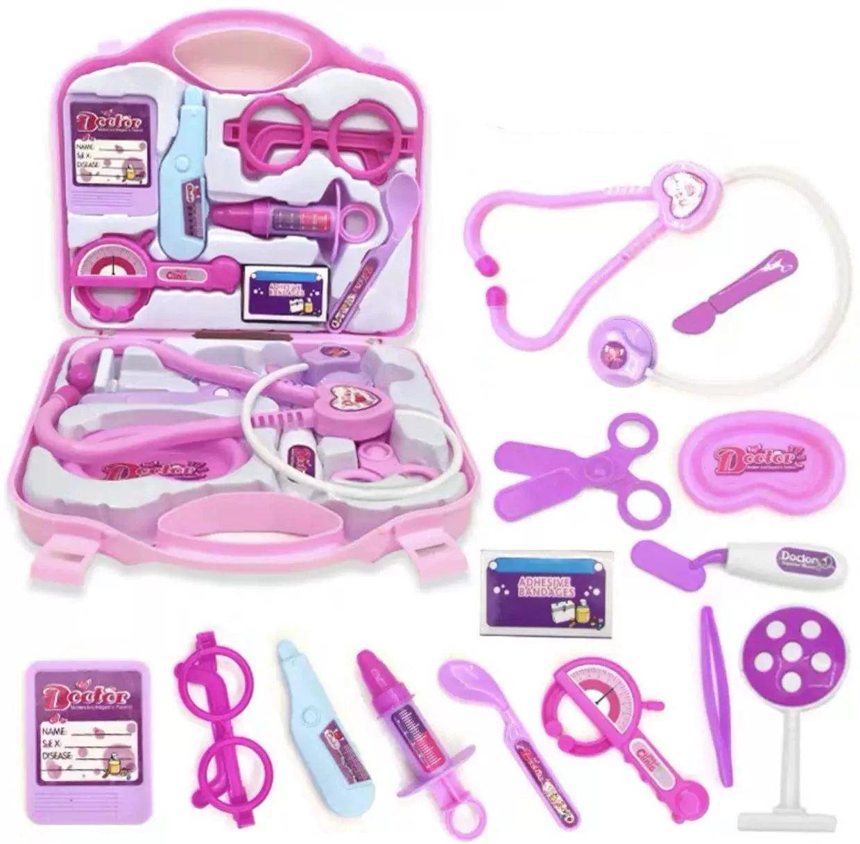 Little Doctor & Nurse Toy Set – Pretend Play House Kit - ClubOn