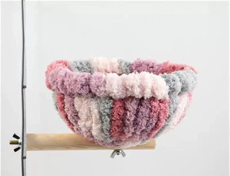 Fatbird Parrot Foot Warmer Platform – Swing, Hammock & Sleeping Nest - ClubOn