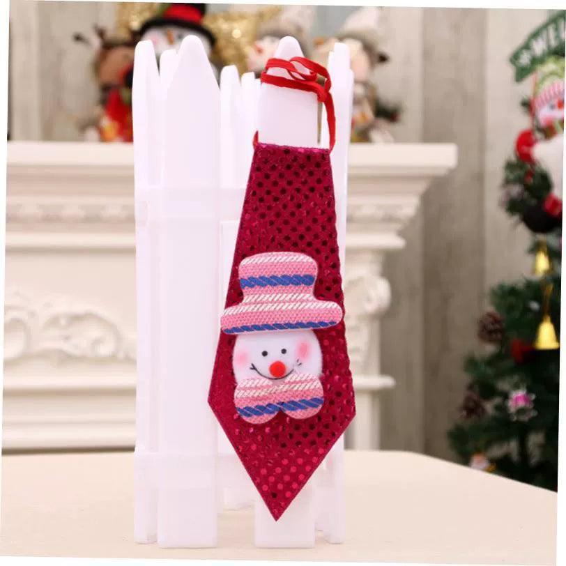Creative Christmas Sequin Tie – Holiday Tree Décor & Gifts - ClubOn