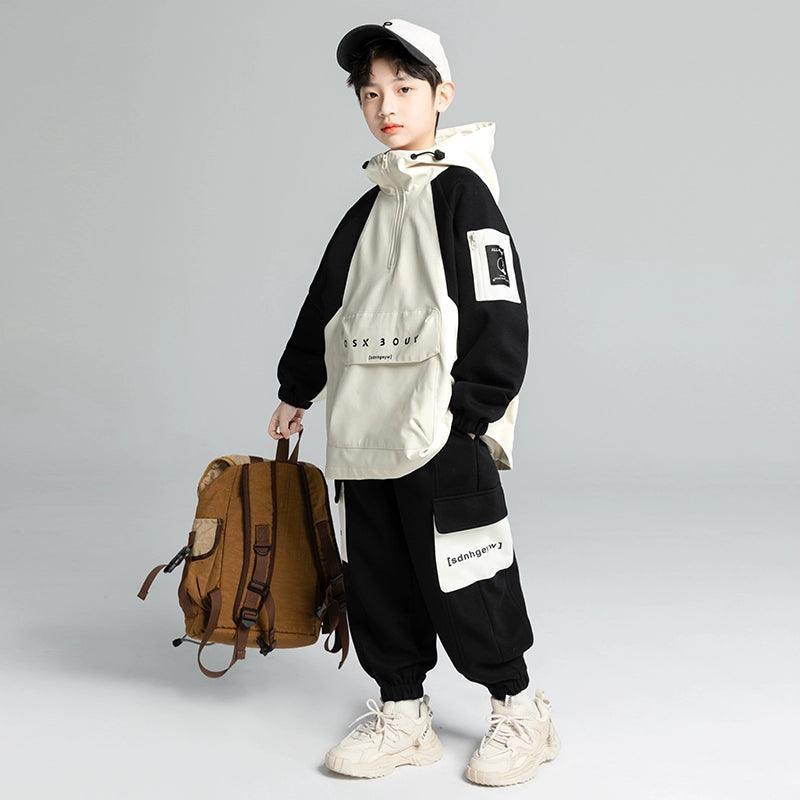 Boys' Autumn Clothing Suits - Trendy Sweatshirt Styles - ClubOn