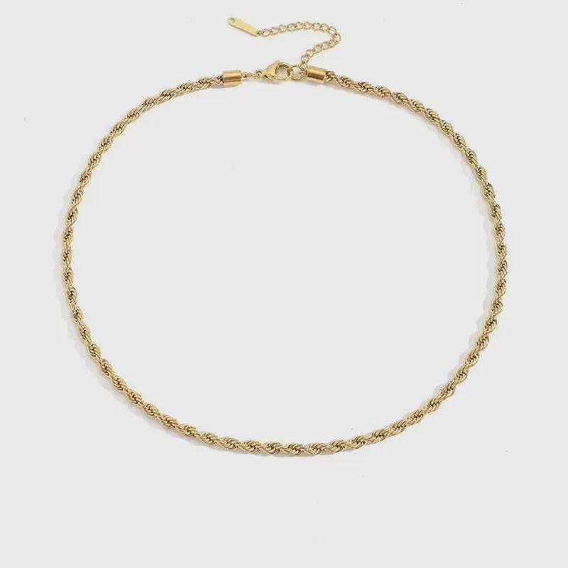 Necklace for Men – Gold Choker Chain Jewelry Friendship Gift - ClubOn