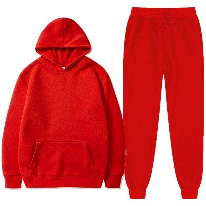 2PC Tracksuit Hoodies & Sweatpants for Men – Autumn Winter Set - ClubOn