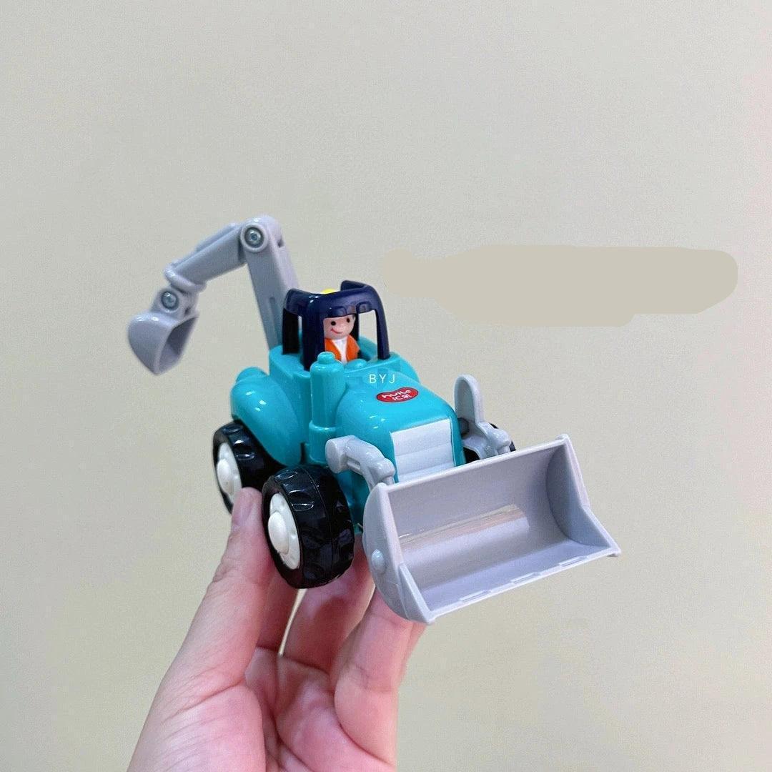 Huile Toys Inertia Car Set – Baby Excavator & Engineering Vehicles for Boys - ClubOn
