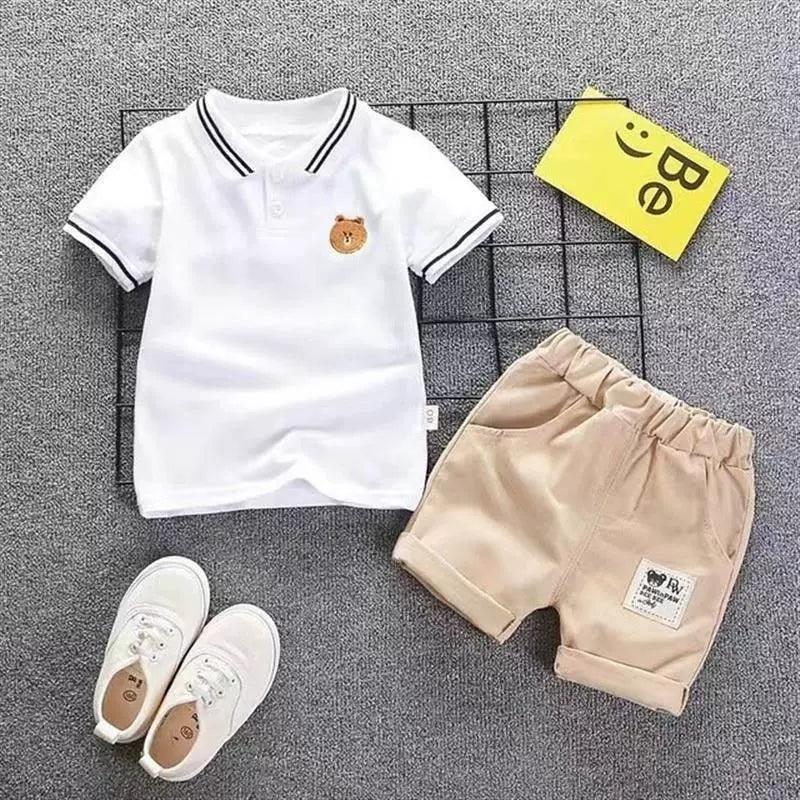 Cotton T-Shirt & Shorts Set for Baby Boys - ClubOn
