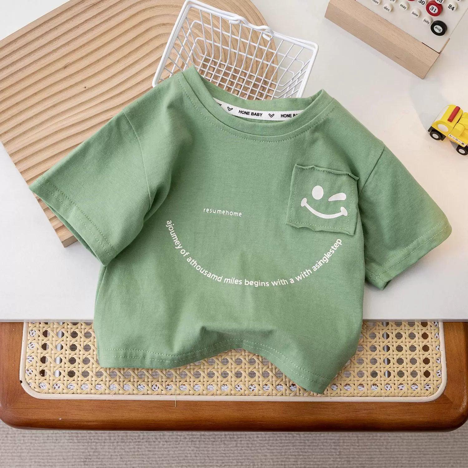 Boys Kids Children Boy T-Shirt – Baby Clothes Summer T-Shirts - ClubOn