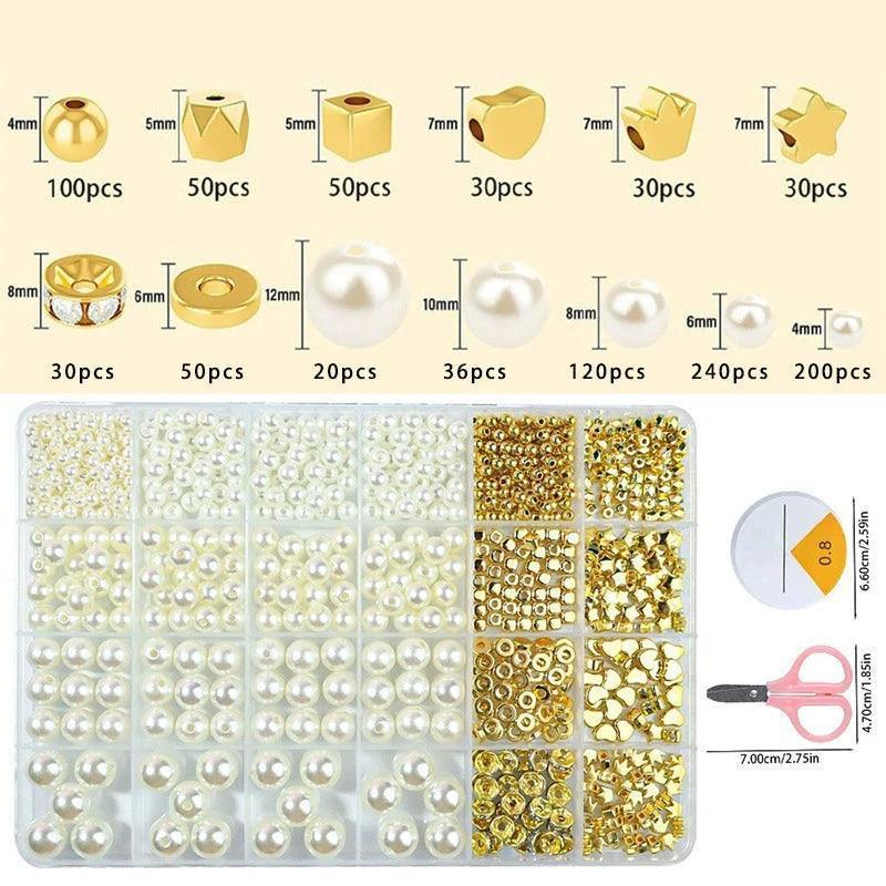 Acrylic Pony Kandi Beads Kit – Large Hole Hair & Craft Beads - ClubOn