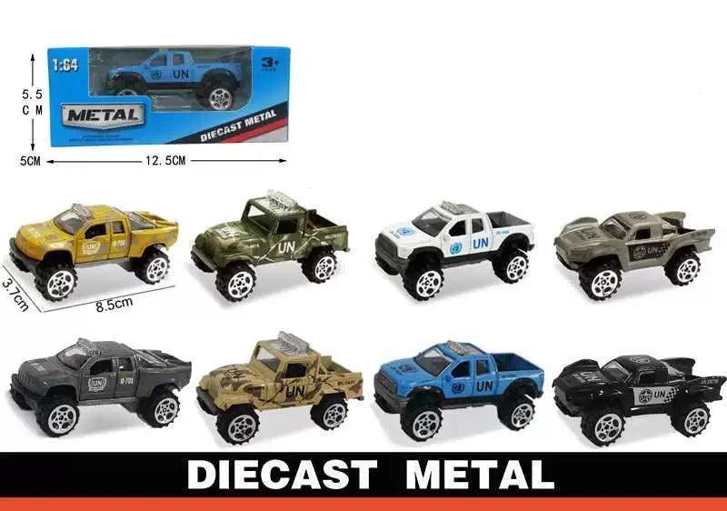 Simulation Alloy Engineering Car Model – Sliding Metal Toy - ClubOn