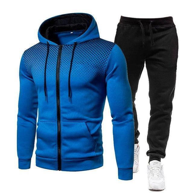 Men's Sport Set – Hoodie & Pants Autumn Casual Tracksuit - ClubOn