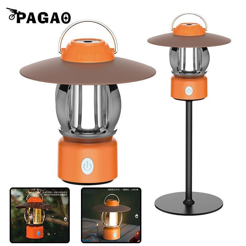 USB Rechargeable Outdoor Camping Light – Retro Horse Design - ClubOn