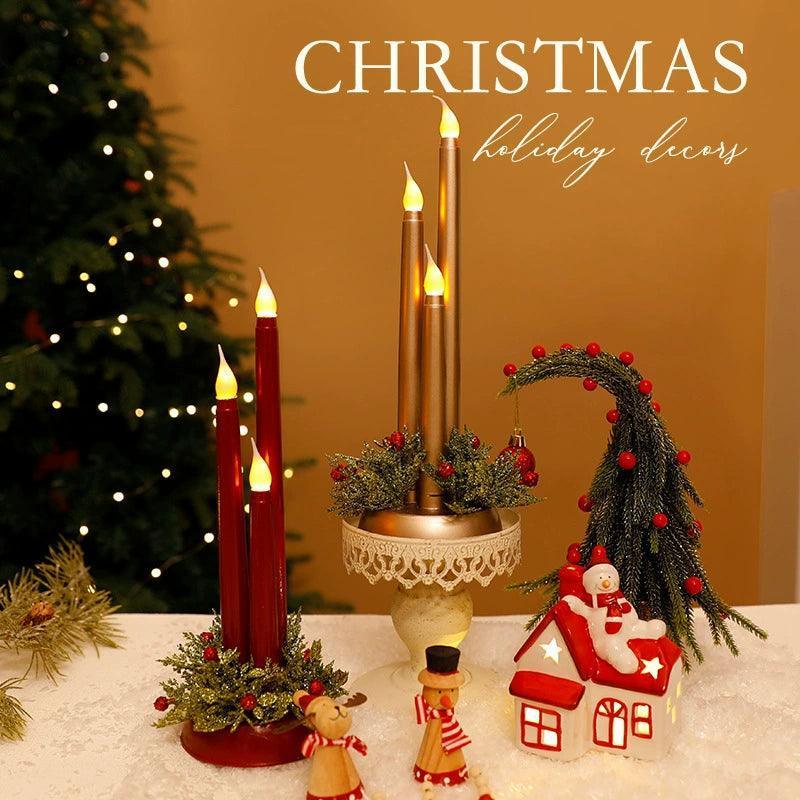Electronic Candle Simulation – Hot Selling Christmas Props - ClubOn