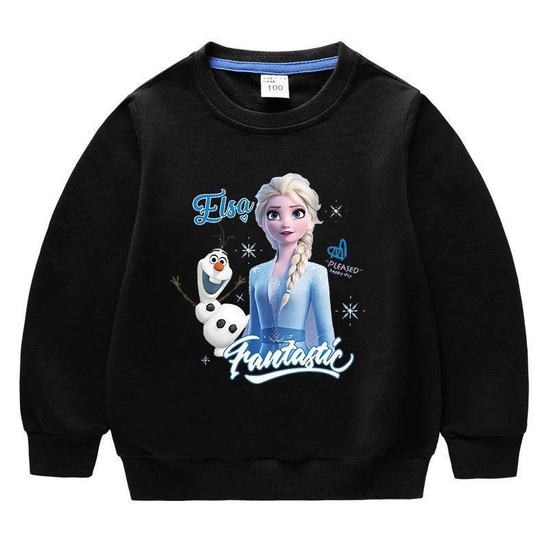 Children's Frozen Sweatshirt – Girls' Tops for Autumn & Spring - ClubOn