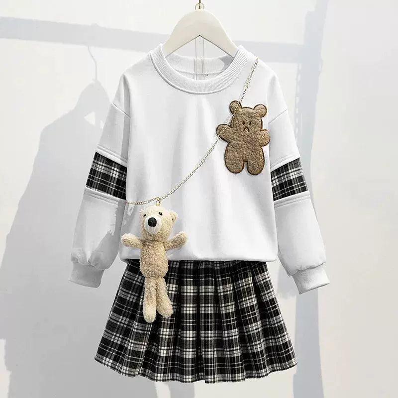 School Uniform Girls’ JK Suit – Cute Spring & Autumn Style - ClubOn