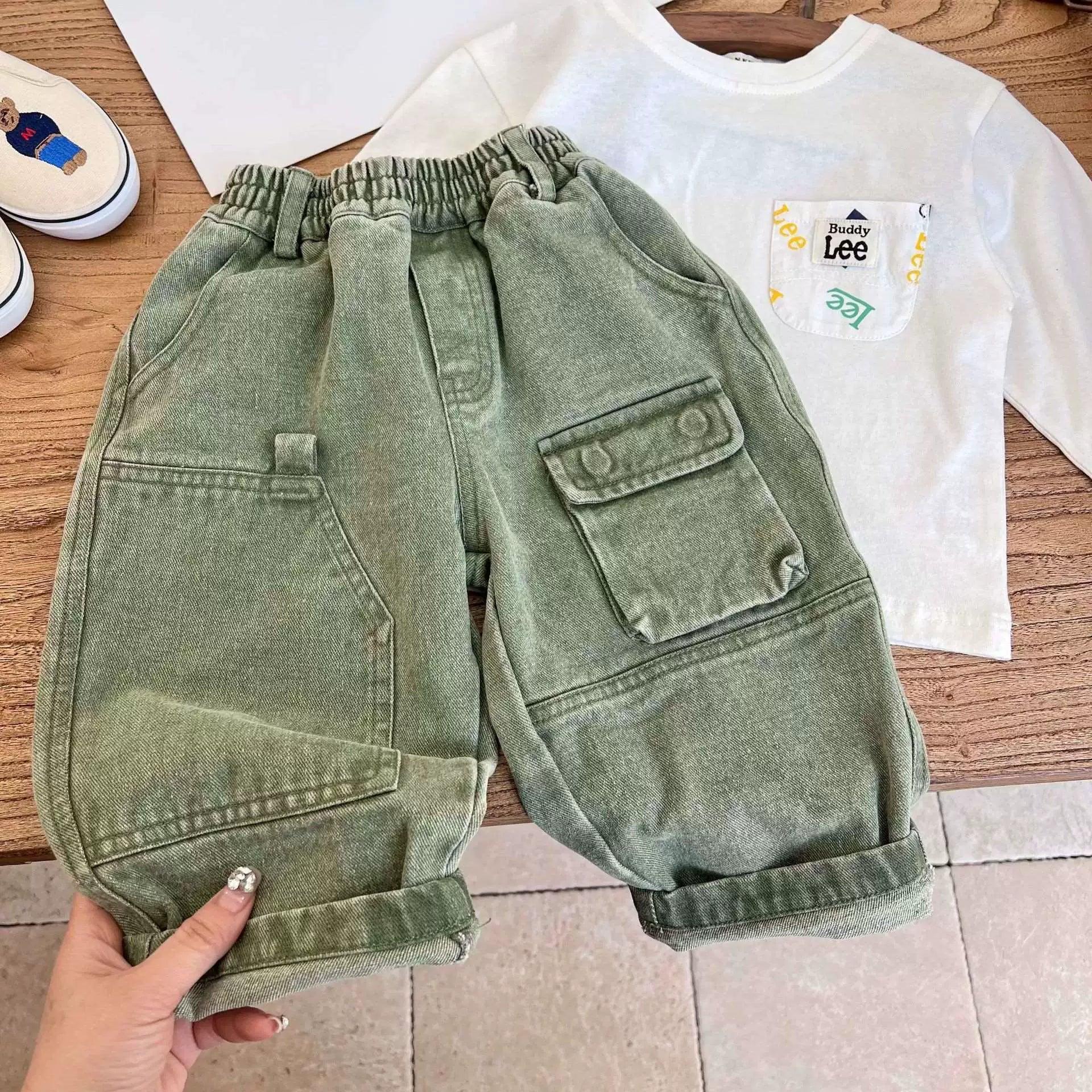 Children's Spring Jeans – Baby Girl & Boy Denim Pants - ClubOn