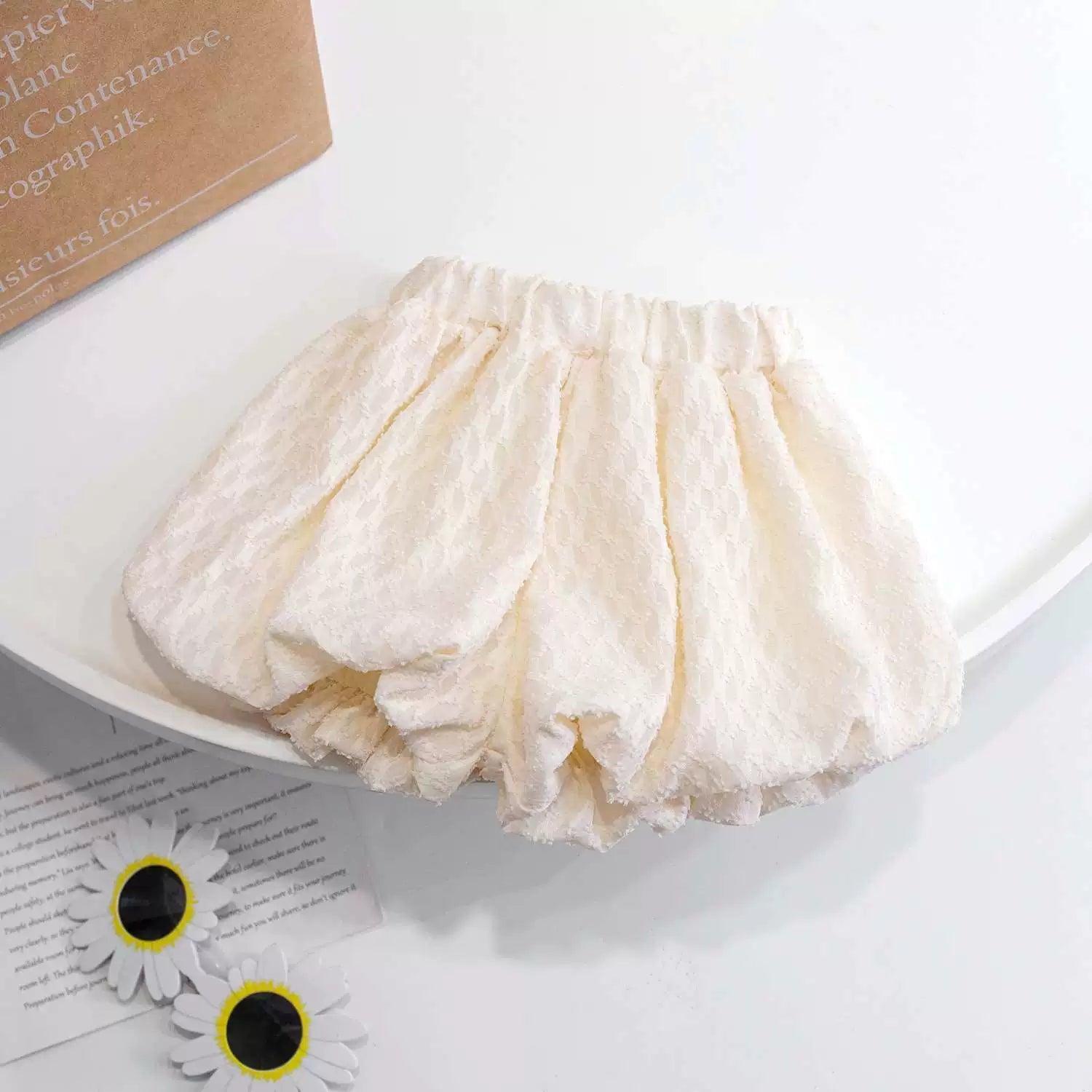 Girls' Summer Bubble Lantern Shorts – Cute & Trendy for Babies - ClubOn