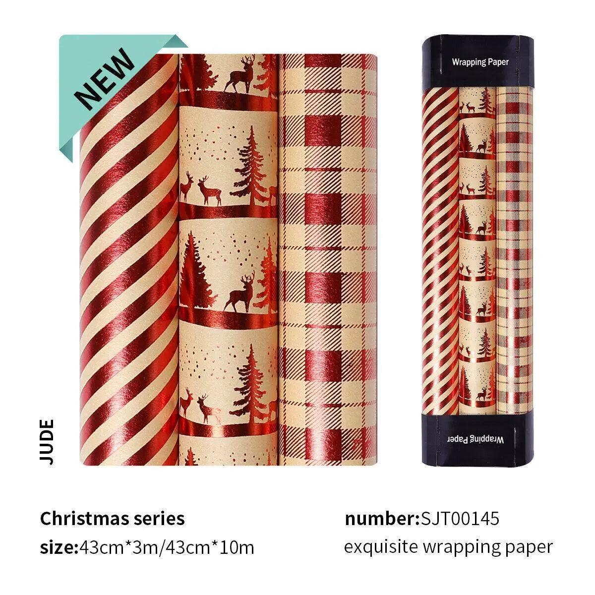 Christmas Wrapping Paper – Festive Gift Packaging for Presents - ClubOn