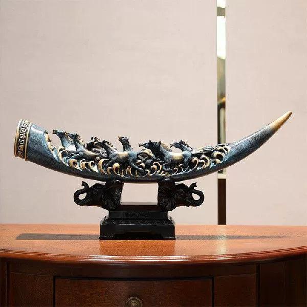 Nordic Resin Figurines – Modern Crafts for Living Room & Office - ClubOn