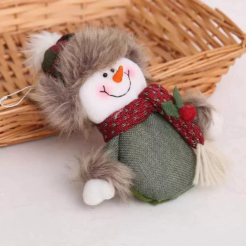 Santa Claus & Snowman Pendants – Christmas Tree Decorations - ClubOn