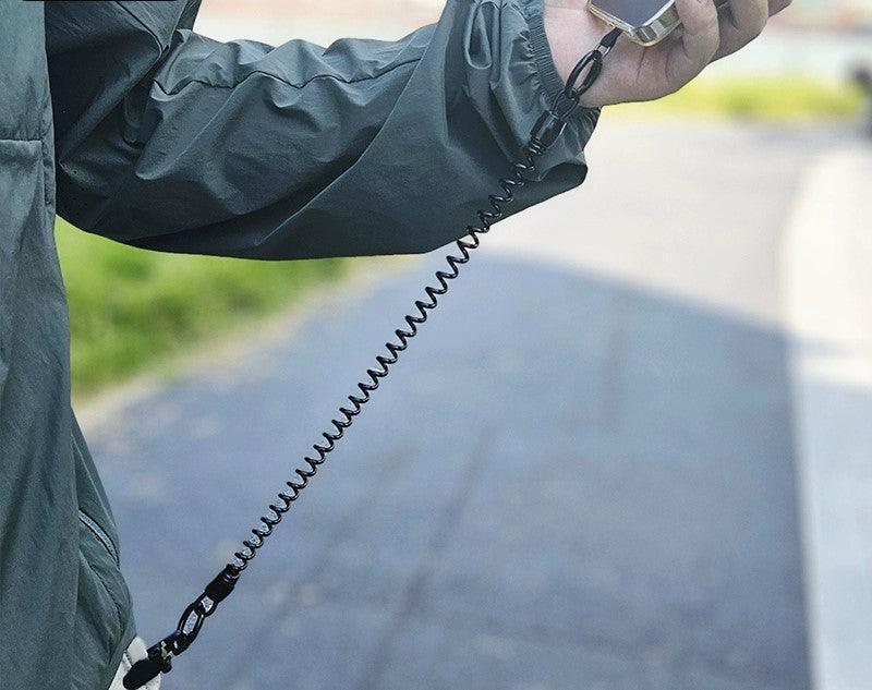 Outdoor Fishing Anti-Lost Phone Holder – Retractable Spring Rope - ClubOn