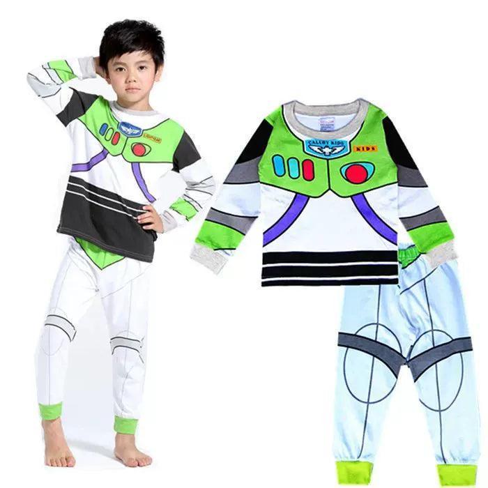 Toy Story Woody & Buzz Lightyear Pajama Set – Long Sleeves for Boys - ClubOn