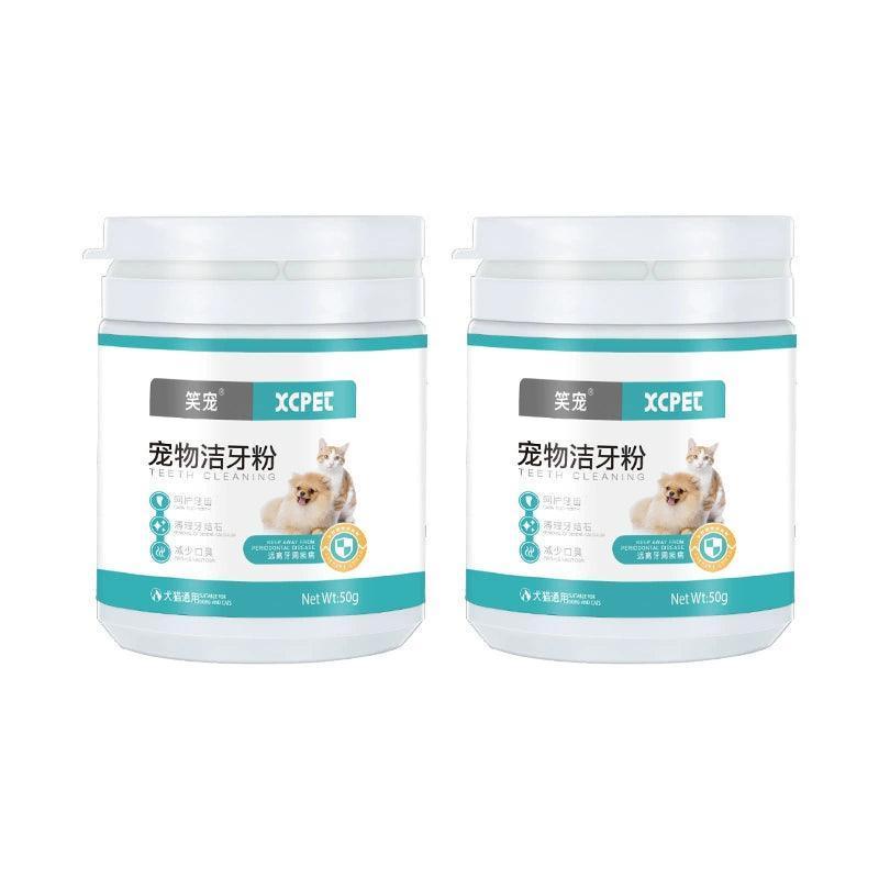 Laughing Pet Teeth Cleaning Powder for Dogs & Cats – Dental Care - ClubOn