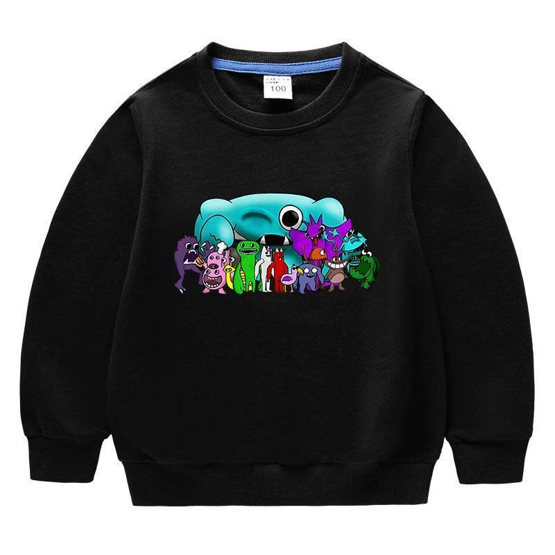 Garten of Banban Boys' Pure Cotton Sweater – Cartoon Spring & Autumn Jacket - ClubOn