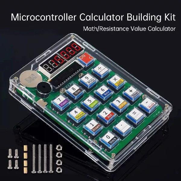 LED Digital Tube Display Calculator Kit – DIY Electronic Office Tool - ClubOn
