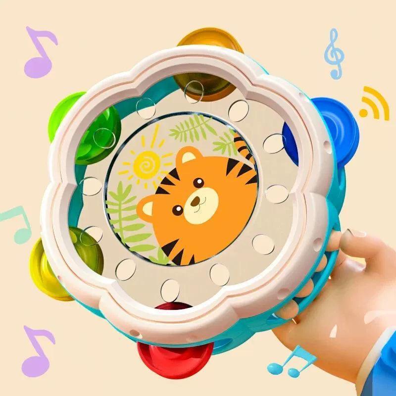 Montessori Baby Musical Instruments – Hand Drums for 6-12 Months - ClubOn