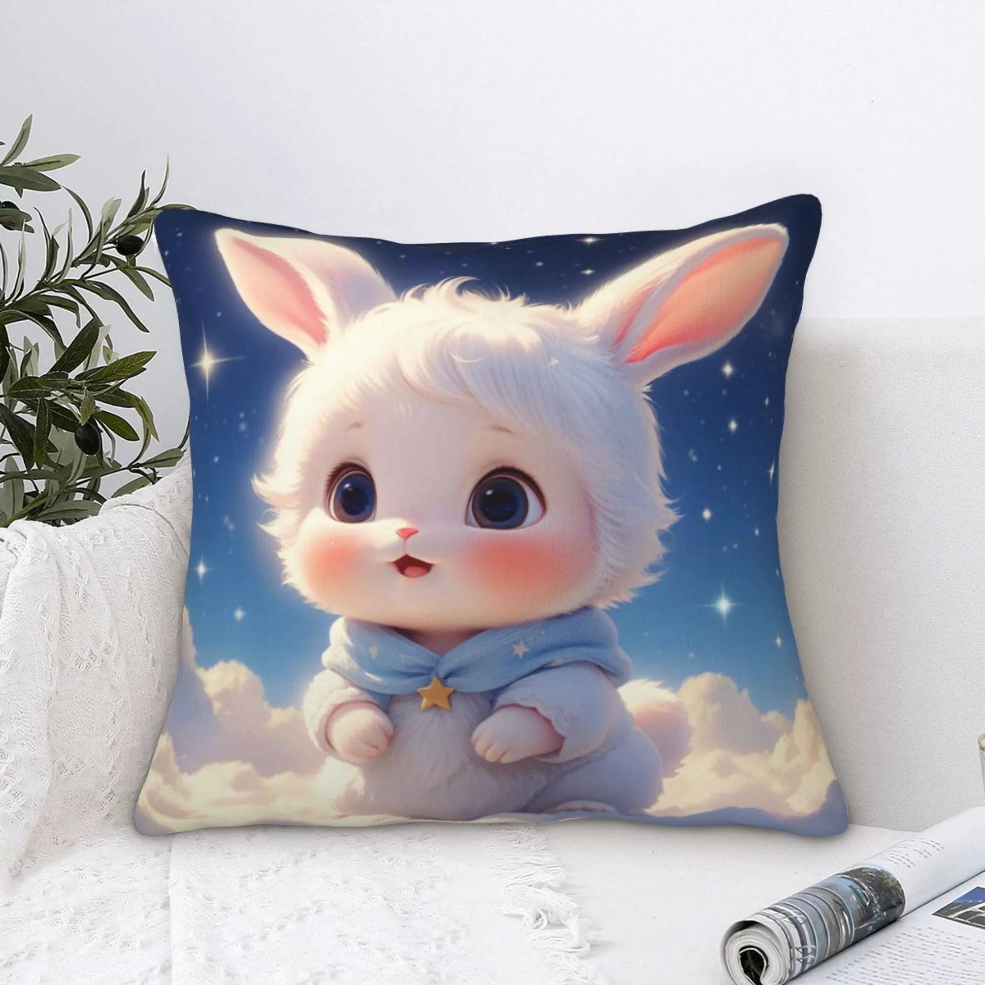 Original Cartoon Animal Pillowcase – Cute Sofa & Car Cushion Cover - ClubOn