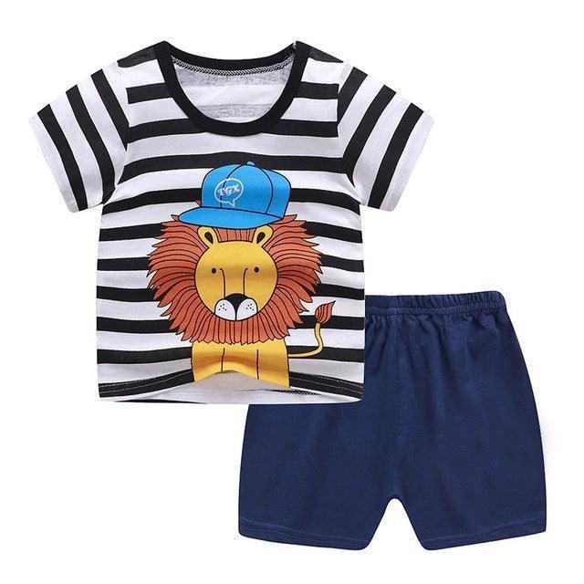 Boys Baby T-Shirt & Shorts Set – Cool Summer Styles - ClubOn